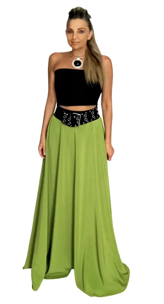 Dlouhá sukně - maxi sukně BOROS SK-L-GRE 07